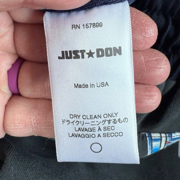 Just Don X Chicago Bulls X Corona Shorts Small Made In USA Basketball Sports - Picture 6 of 11